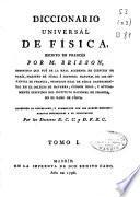 Diccionario universal de Física