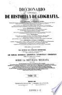 Diccionario universal de historia y de geografia ...