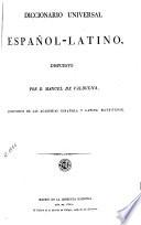 Diccionario universal español-latino