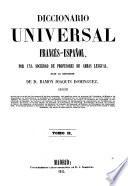 Diccionario universal francés-español: Francés-español