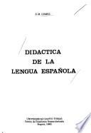 Didáctica de la lengua española