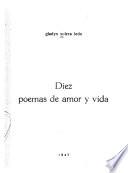 Diez poemas de amor y vida