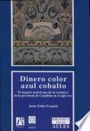 Dinero color azul cobalto