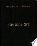 Directorio de legislación: Legislación civil
