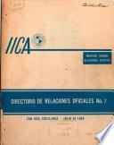 Directorio de Relaciones Oficiales No.7