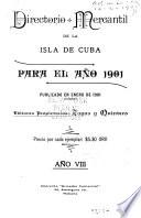 Directorio mercantil de la Isla de Cuba para el ano ... 18 -