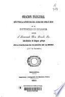Discurso pronunciado en la solemne inauguración del curso de 1867 á 1868 en la Universidad de Valencia