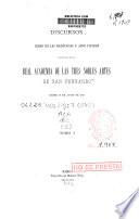 (Discursos leídos del 19 de junio de 1859 al 6 de octubre de 1867)