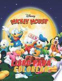 Disney Mickey Mouse Libro Para Colorear