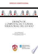 División de competencias y forma territorial del Estado