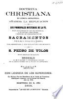 Doctrina christiana en lengva chinanteca, añadida la explicacion de los principales mysterios de la fe