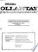 Drama Ollantay