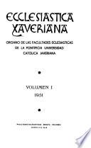 Ecclesiástica xaveriana