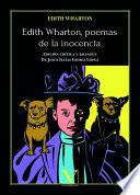Edith Wharton, poemas de la inocencia