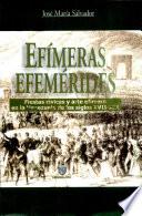 Efímeras efemérides