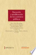 Ejecución y modificación de los contratos públicos
