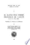 El alavés fray Fermín Francisco de Lasuén