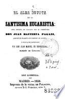 El Alma devota de la santisima eucaristia