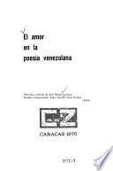 El amor en la poesía venezolana