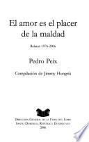 El amor es el placer de la maldad