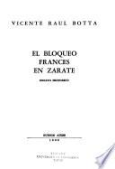 El boqueo francés en Zárate