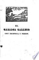 El cazador gallego con escopeta y perro
