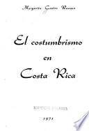 El costumbrismo en Costa Rica