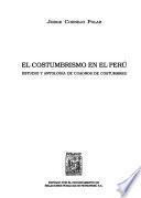 El costumbrismo en el Perú