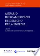 El derecho de la energía sostenible- Vol. III