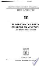 El derecho de libertad religiosa en Venezuela