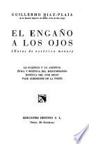 El engaño a los ojos (notas de estética menor)