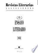 El ensayo literario