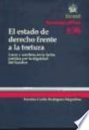 El estado de derecho frente a la tortura