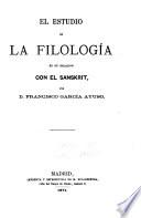 El estudio de la filología en su relación con el Sanskrit