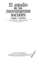 El Estudio de los movimientos sociales