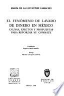 El fenómeno de lavado de dinero en México