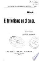 El fetichismo en el amor