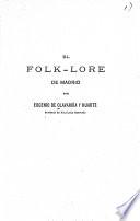 El folk-lore de Madrid