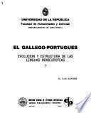 El gallego-portugues