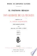 El ingenioso hidalgo Don Quijote de la Mancha