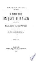 El ingenioso hidalgo Don Quijote de la Mancha