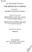 El ingenioso hidalgo Don Quixote de la Mancha