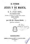 El interior de Jesús y de María