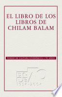 El libro de los libros del Chilam-Balam