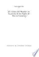 El Libro del Mundo en la poesía de los Siglos de Oro en Canarias