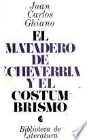 El matadero de Echeverría y el costumbrismo
