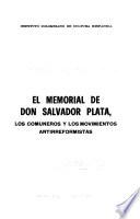 El memorial de don Salvador Plata