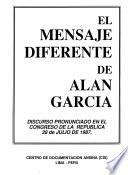 El mensaje diferente de Alan García