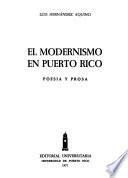 El modernismo en Puerto Rico