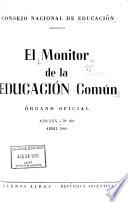 El Monitor de la educación común